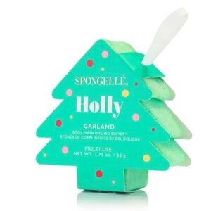 Holly Garland Body Wash Infused Buffer - Green